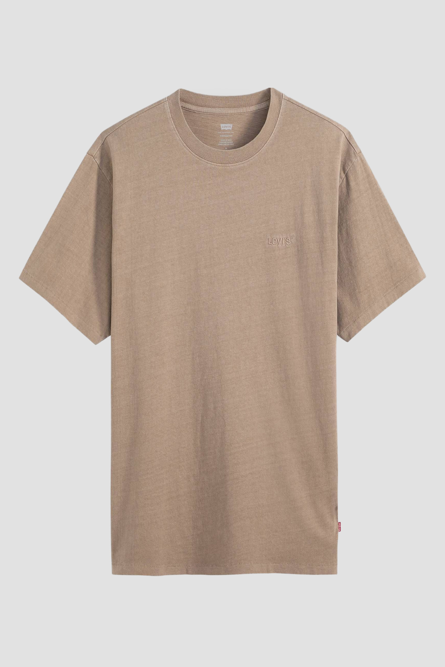 Мужская бежевая футболка 2