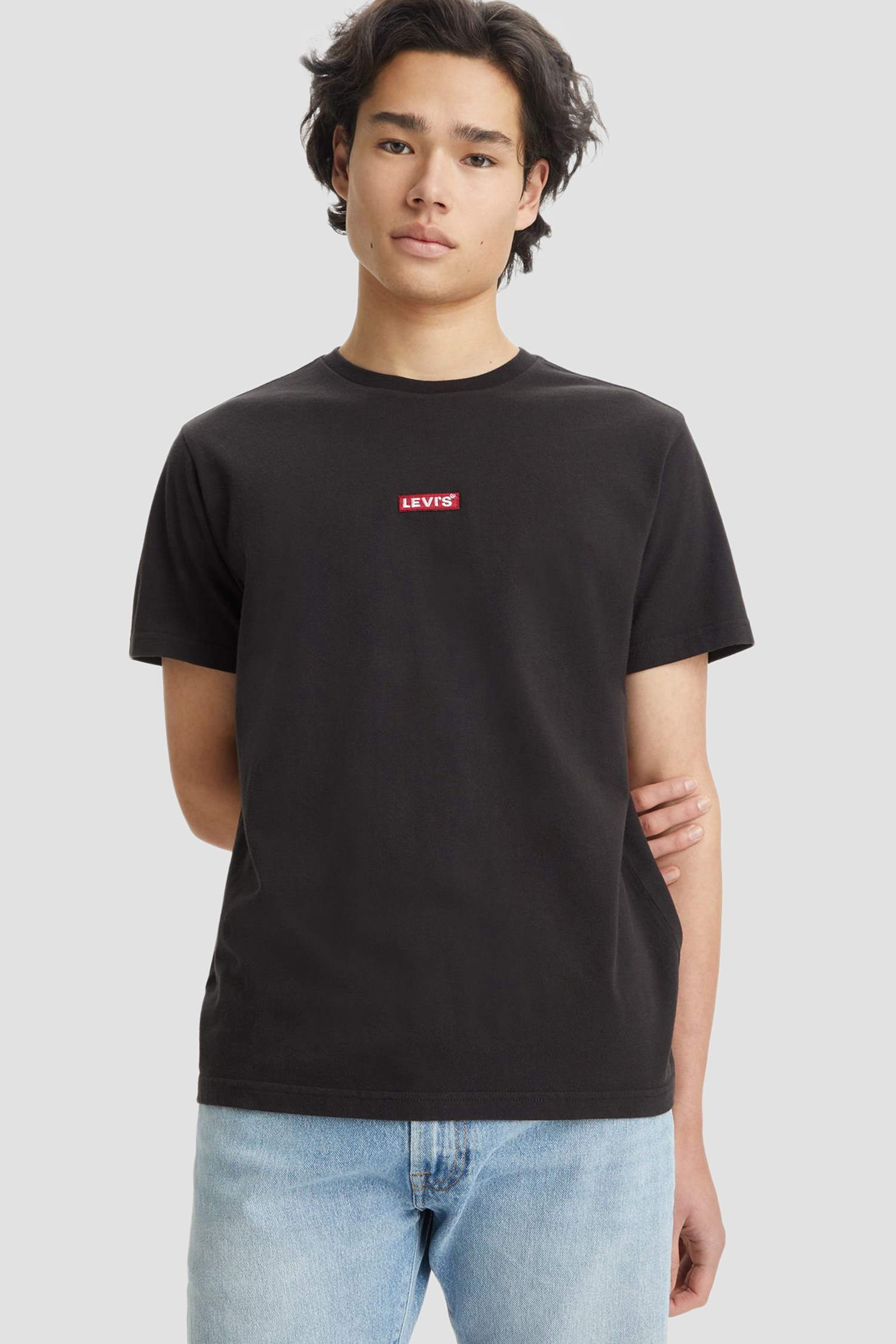 Мужская черная футболка 5