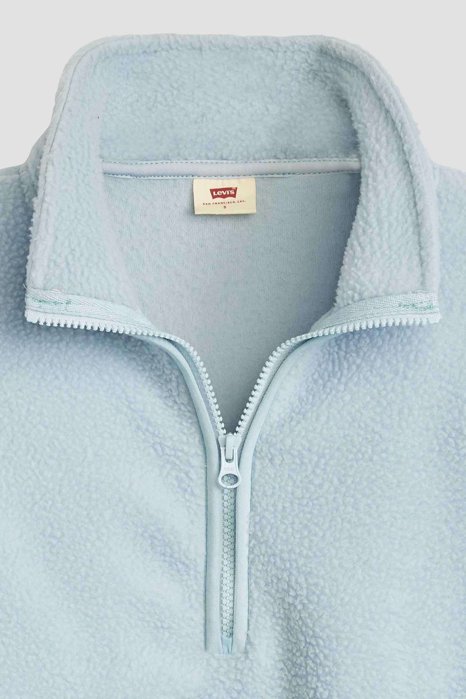 Женская голубая спортивная кофта 6