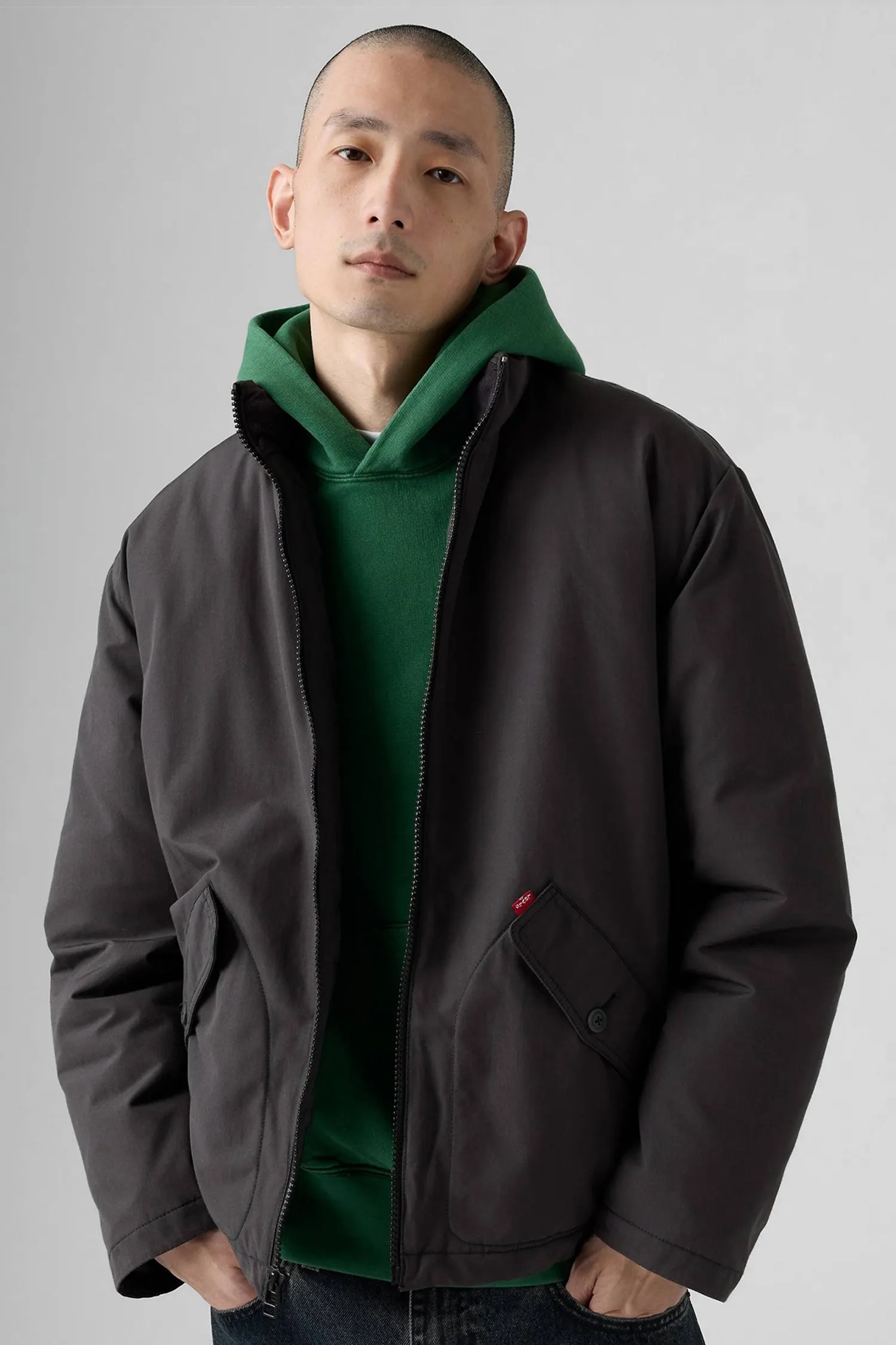 Мужская серая куртка 6