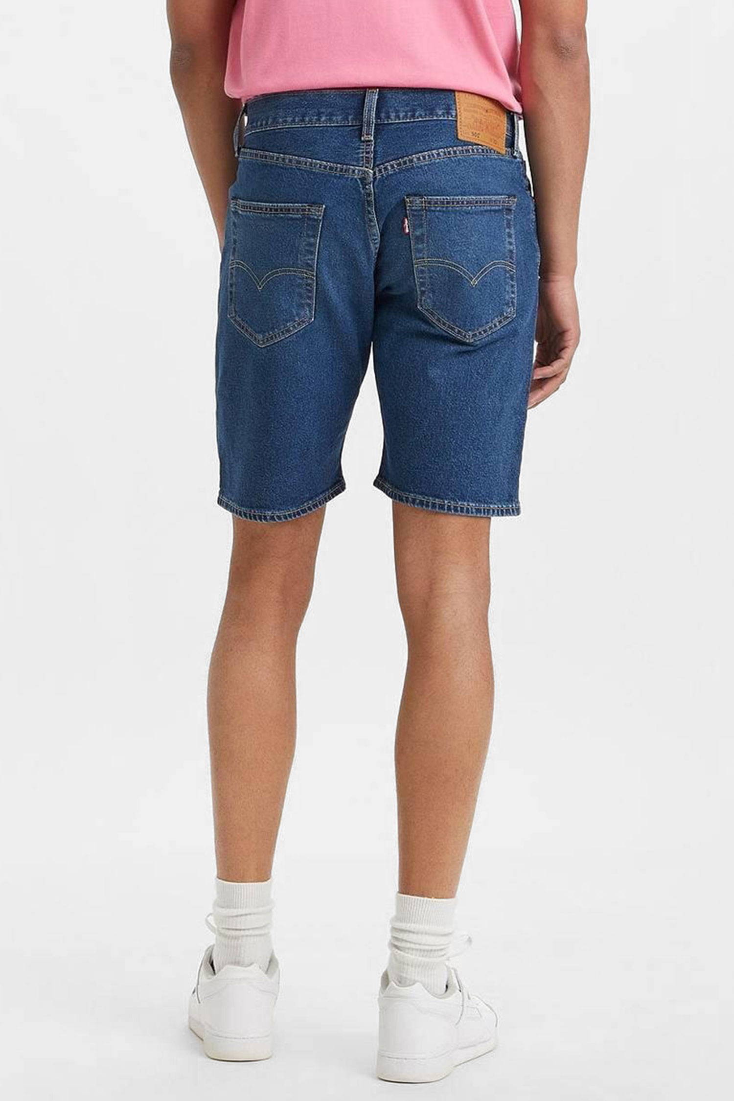 Мужские синие джинсовые шорты 501® 3