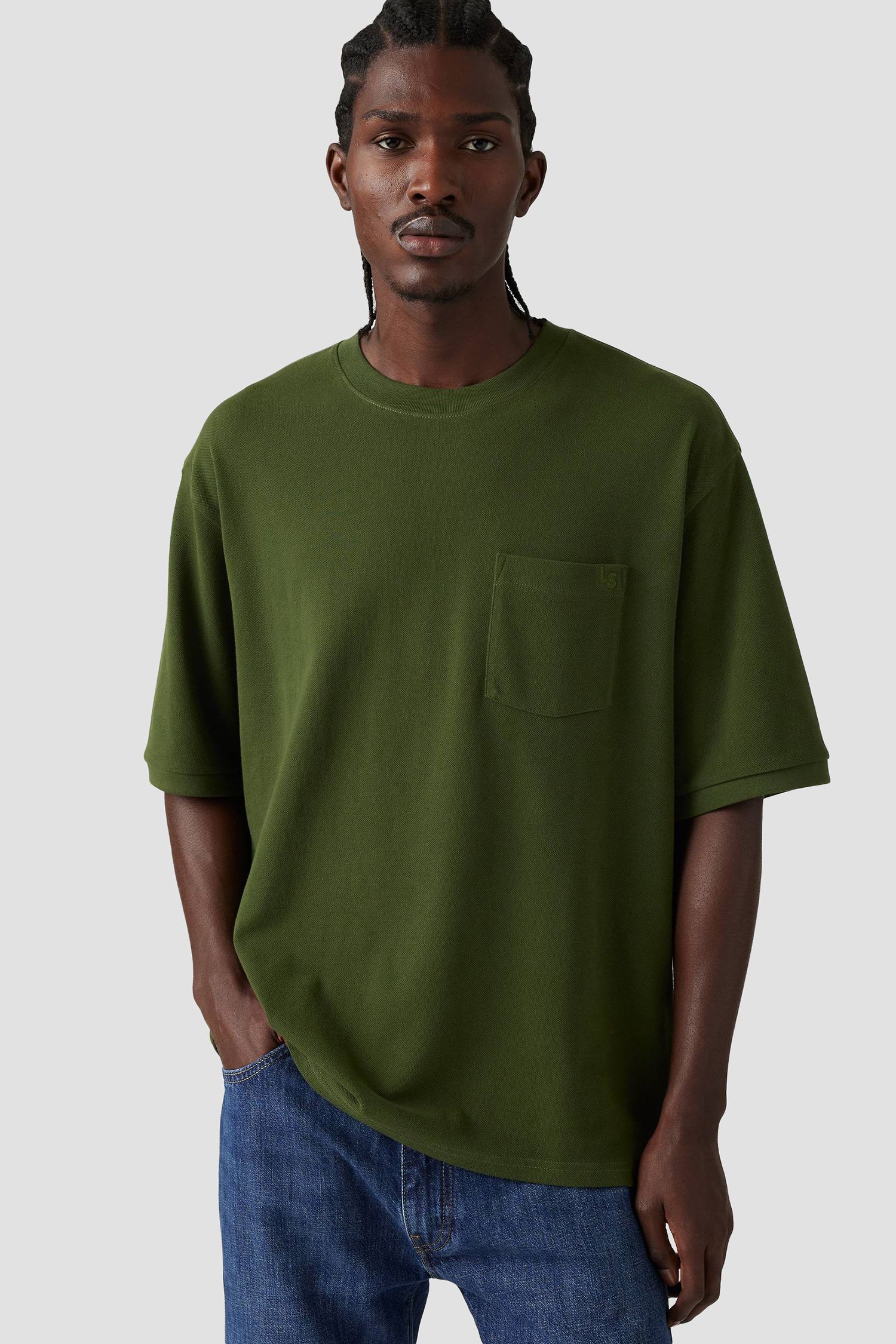 Мужская зеленая футболка 4