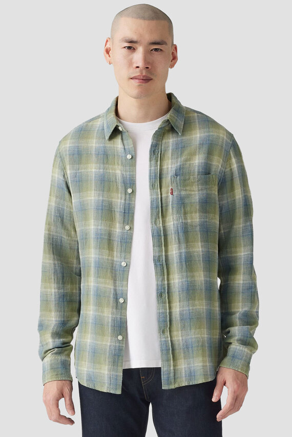 Мужская рубашка в клетку Levi's