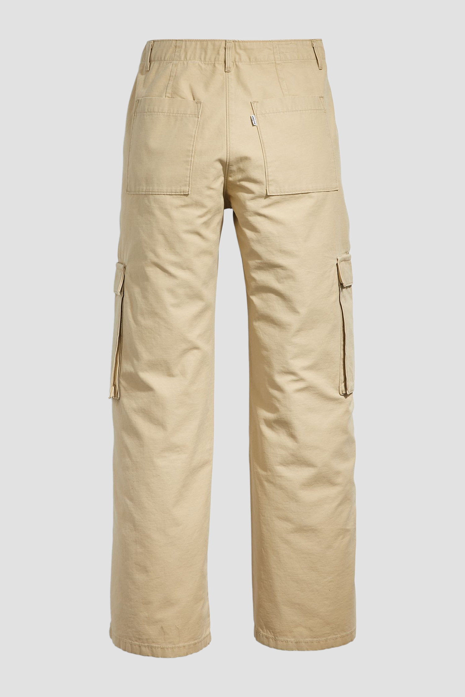 Женские бежевые карго Baggy Cargo 4