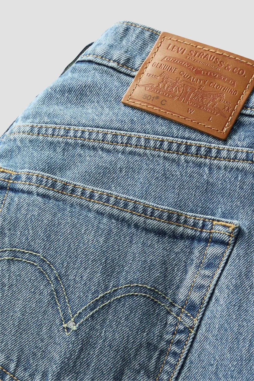 Женские голубые джинсы 501® 6