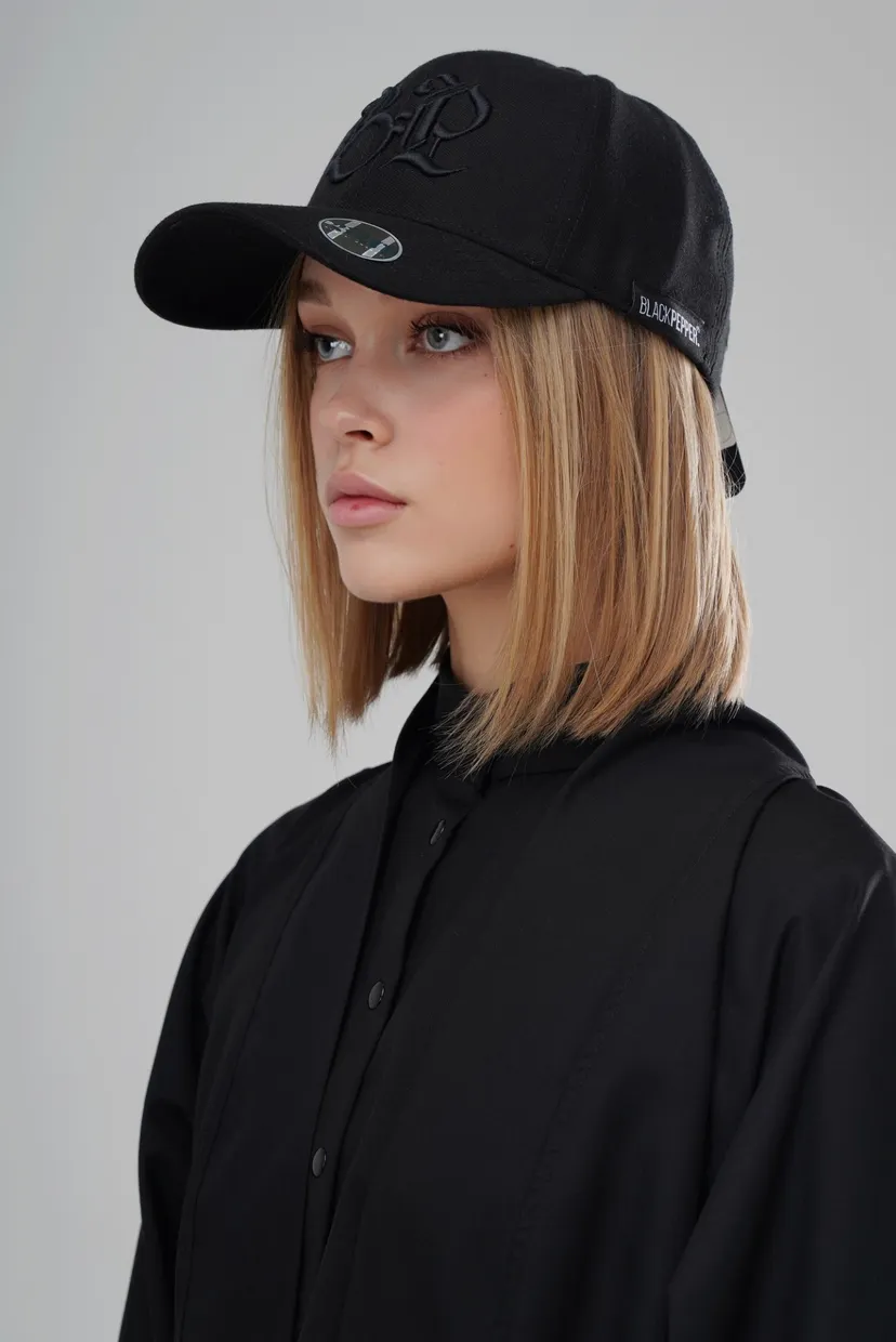 Бейсболка BLACK  BP LOGO BASEBALL CAP 3