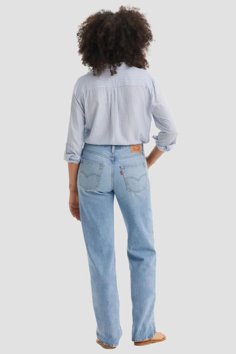 Женские голубые джинсы '94 Baggy 3