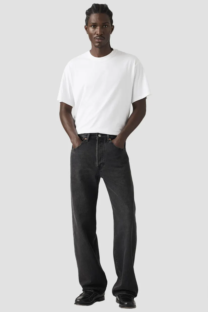 Мужские черные джинсы 501® Loose 6