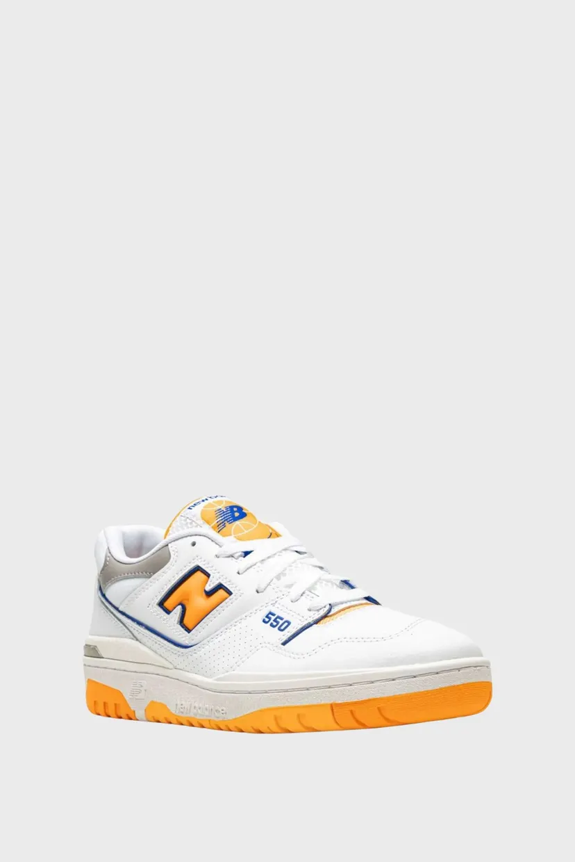 Кроссовки New Balance 550 White Vibrant Orange 4
