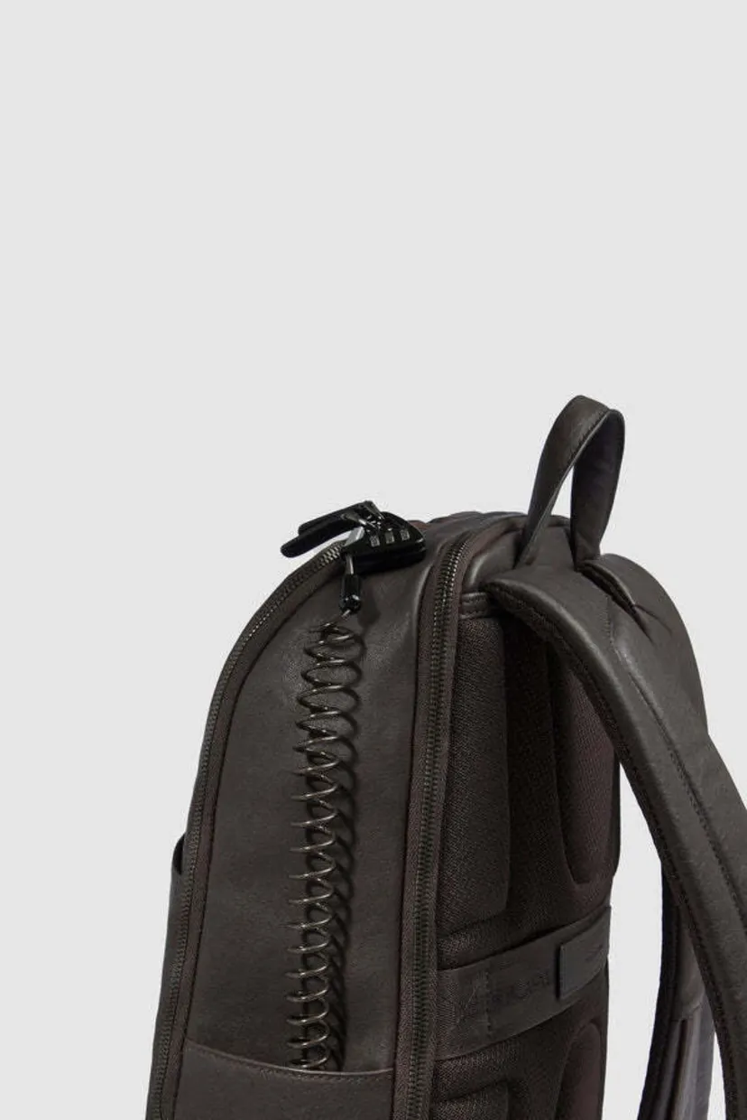 Рюкзак для ноутбука Piquadro Black Square/Tobacco 7