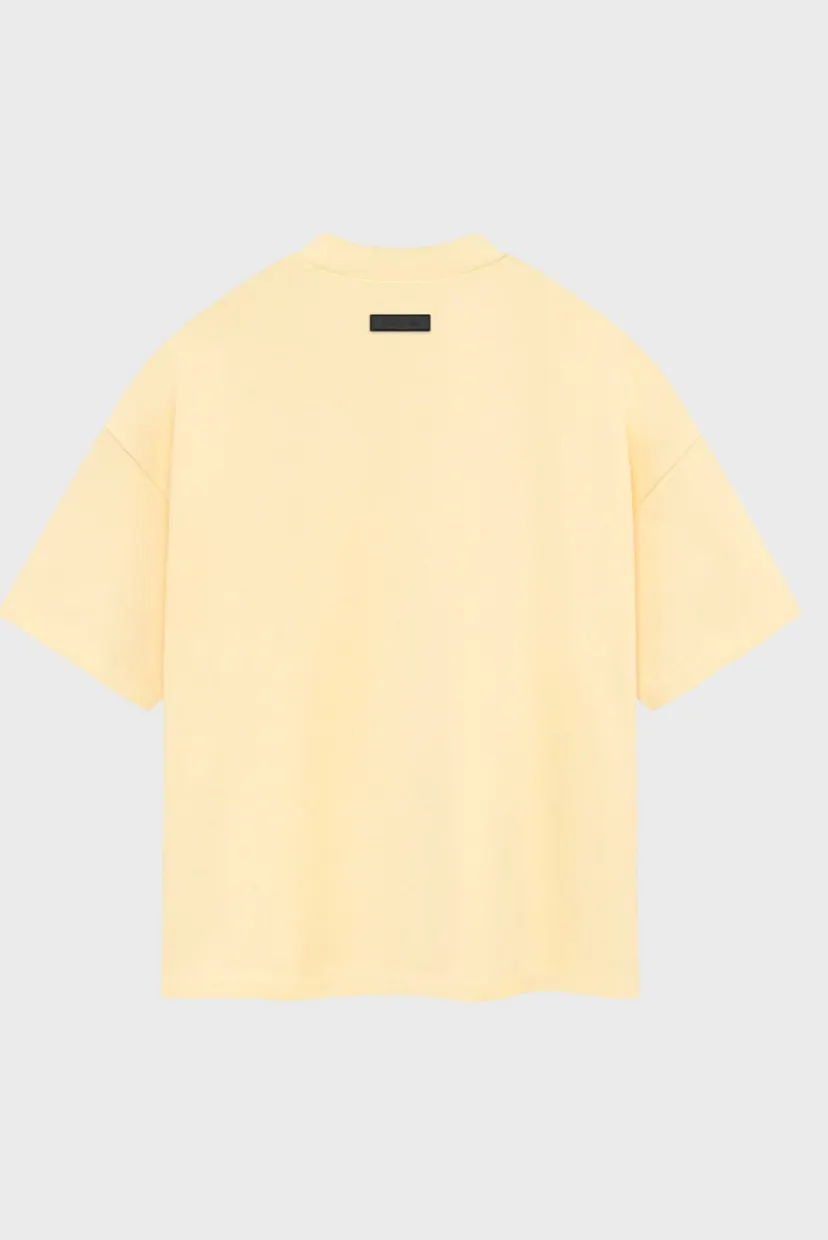 Fear of God Essentials Heavy Jersey Short-Sleeve Tee Garden Yellow 3