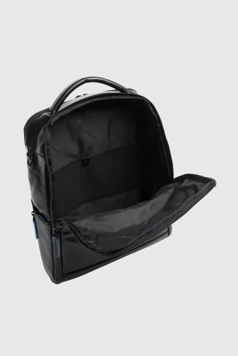 Рюкзак кожаный Piquadro Blue Square Revamp/Nero 3