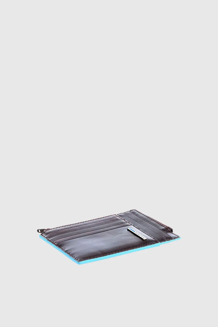 Картхолдер Piquadro Blue Square/Brown 4