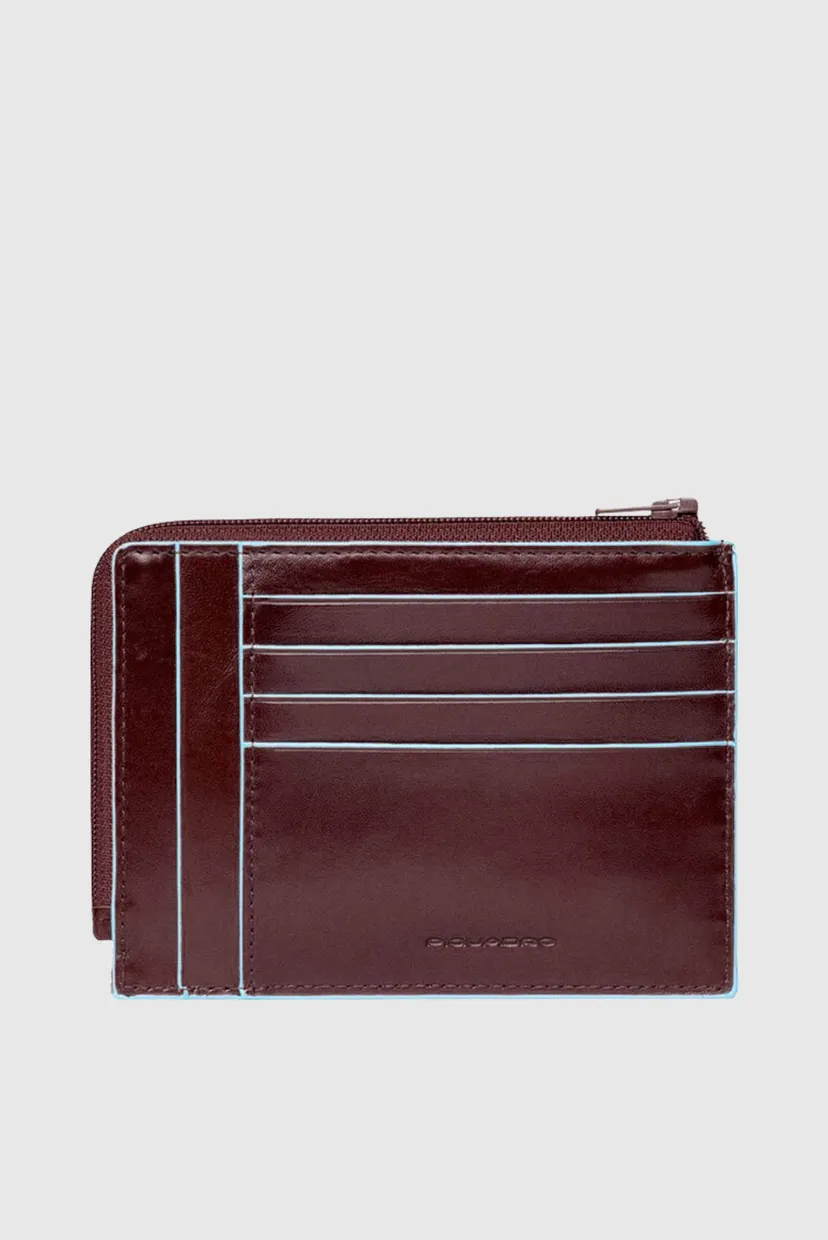 Картхолдер Piquadro Blue Square/Brown 3