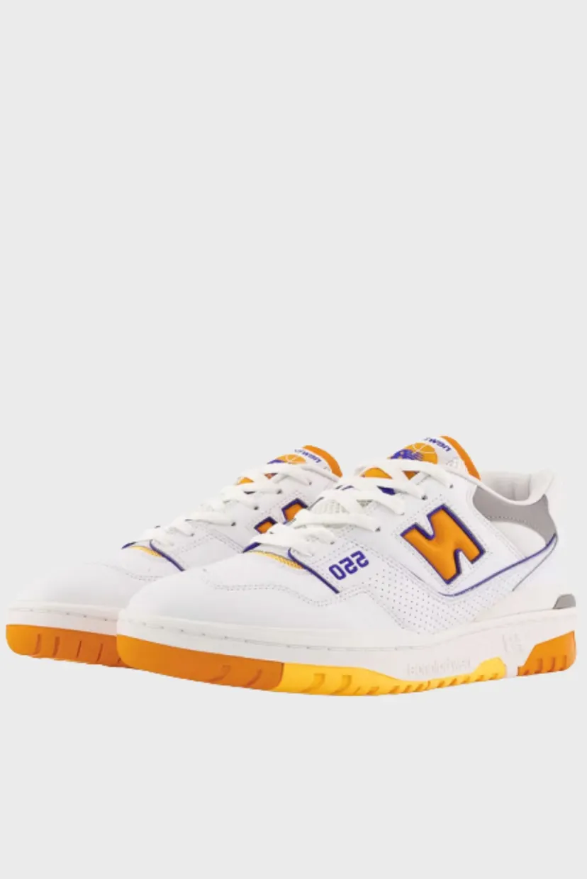 Кроссовки New Balance 550 White Vibrant Orange 3
