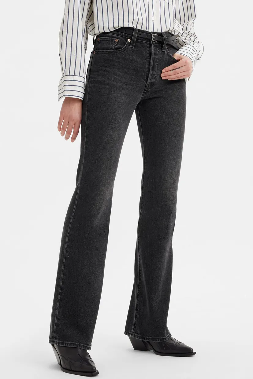 Женские черные джинсы Wedgie Bootcut 5