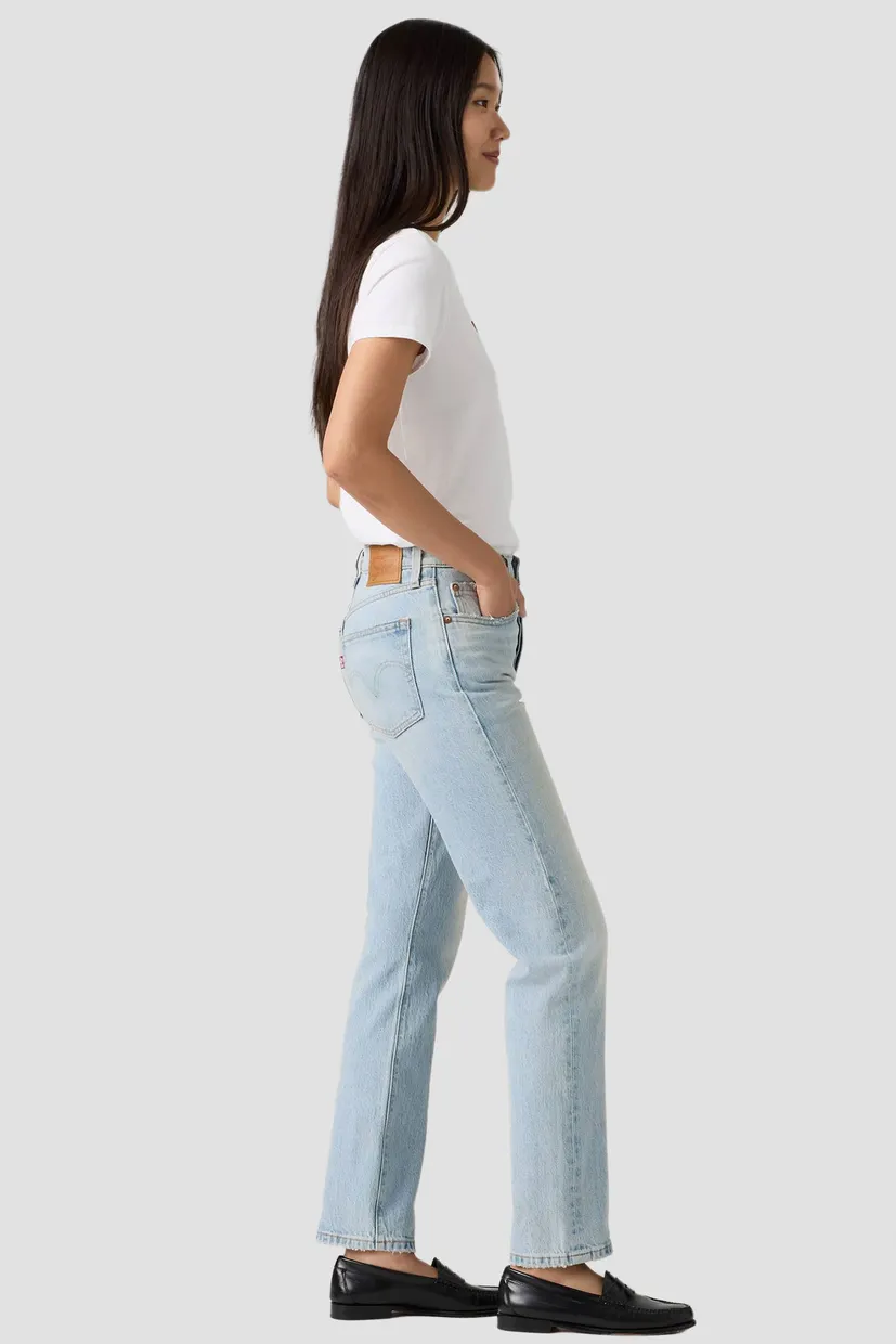 Женские голубые джинсы 501® Original Fit 4