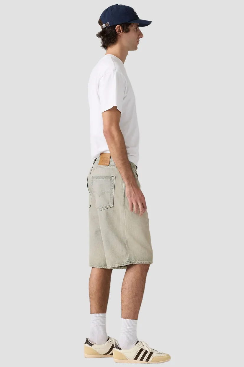 Мужские бежевые джинсовые шорты 478 Baggy 4