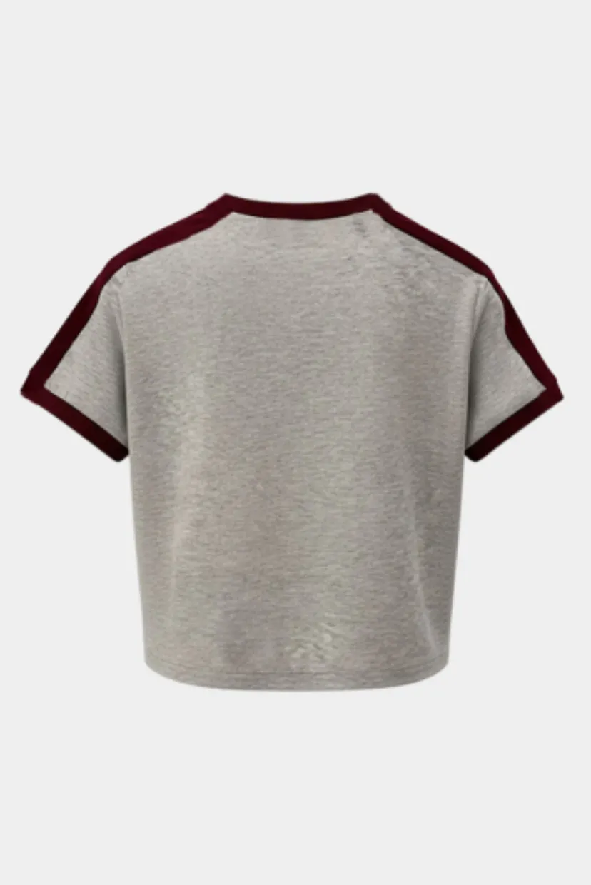 Футболка Sabe Cherry Logo T-Shirt Slim Heather Grey 6