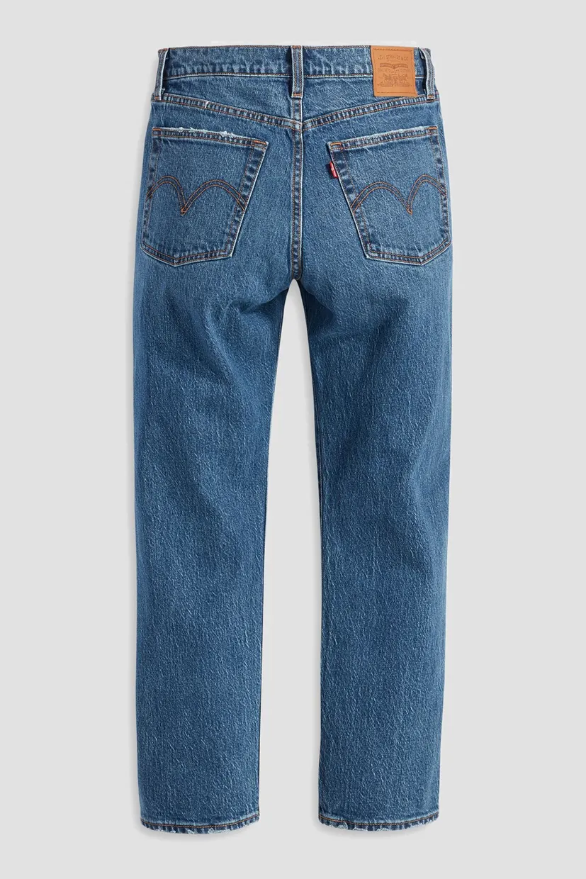 Женские синие джинсы Wedgie Straight 4