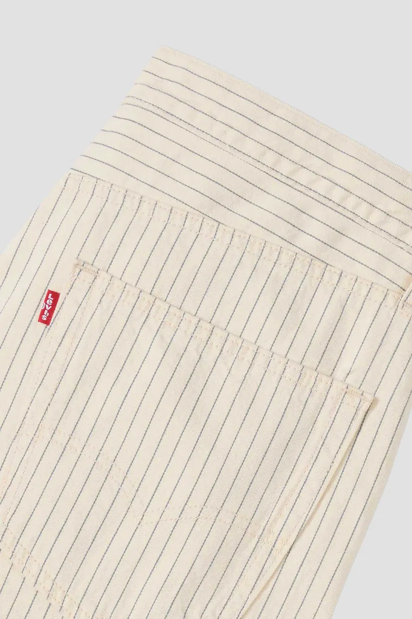Мужские белые брюки в полоску 568™ Loose Straight 5