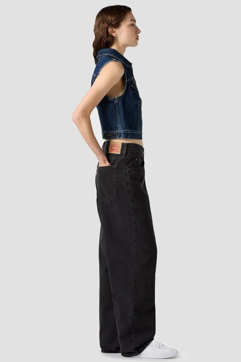 Женские черные джинсы '94 Baggy 4