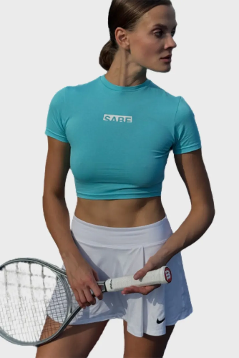 Футболка Sabe Logo T-Shirt Slim Azure 3