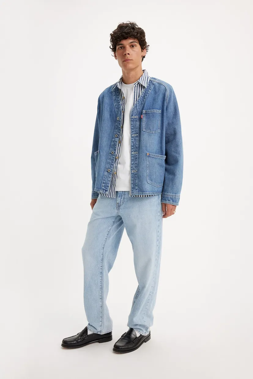 Мужские голубые джинсы 568® Loose Straight 6