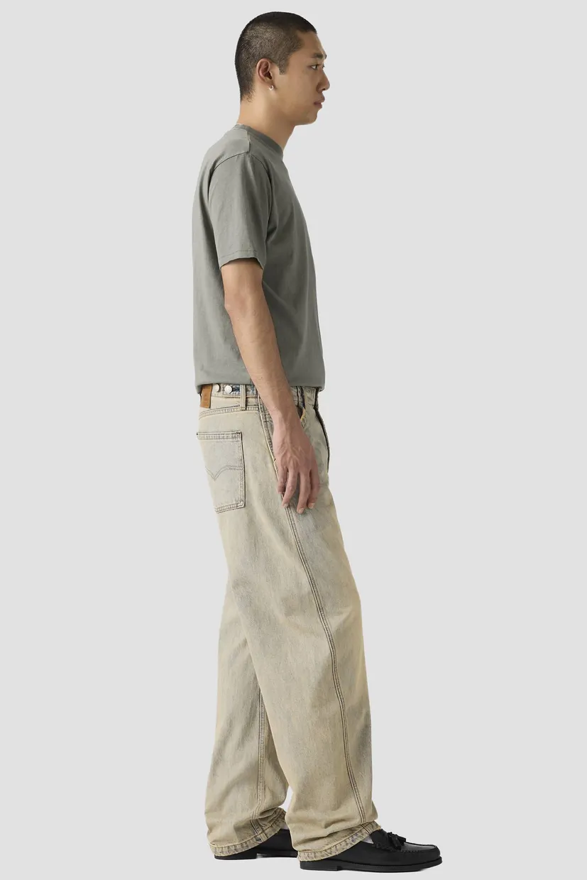 Мужские серые джинсы Baggy Barrel 5