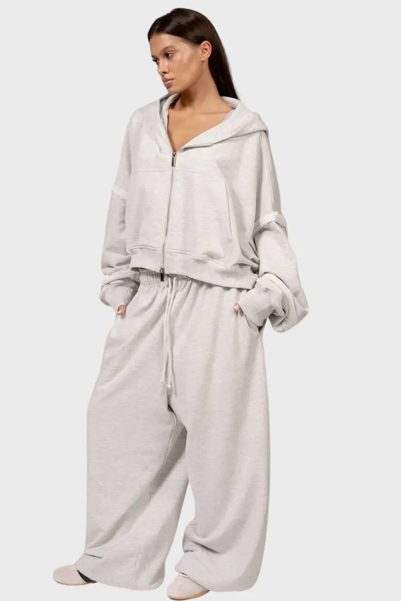 Штаны Sabe Logo Sweatpants Heather Grey 4