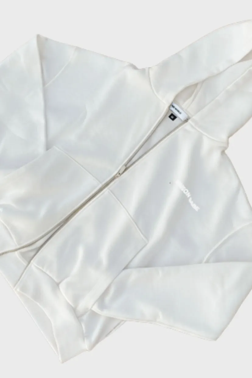 Зип-худи Sabe Maison Zip Hooded White 4
