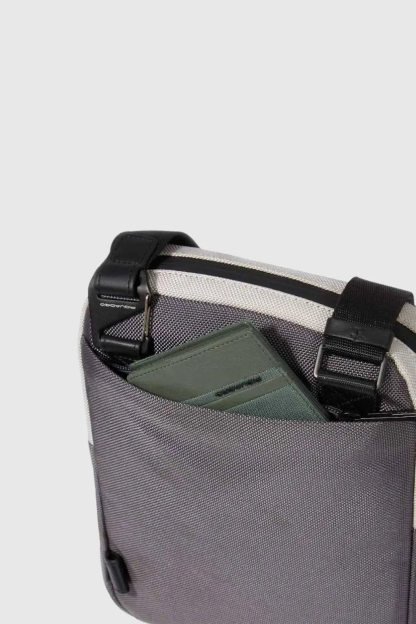 Сумка кросс-боди Piquadro Brief Special/Grigio-nero 5