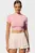 Футболка Sabe Tennis Logo T-Shirt Slim Pink